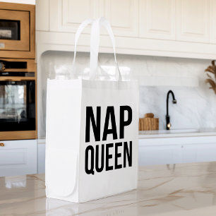 Nap Queen Reusable Grocery Bag