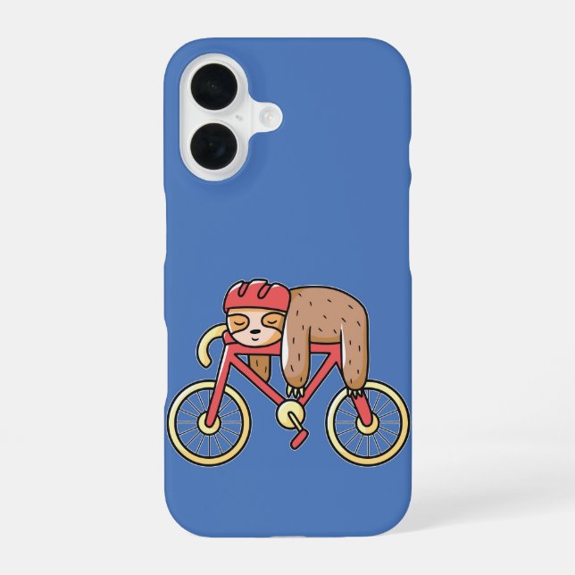 Nap Rider Sloth Iphone Case (Back)