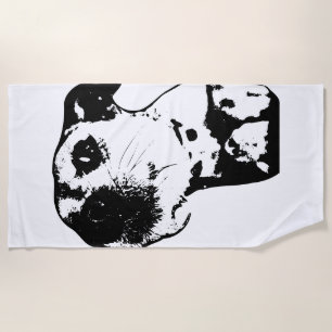 Nap Time at the Shore Beach Towel