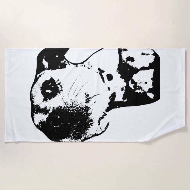 Nap Time at the Shore Beach Towel (Front)