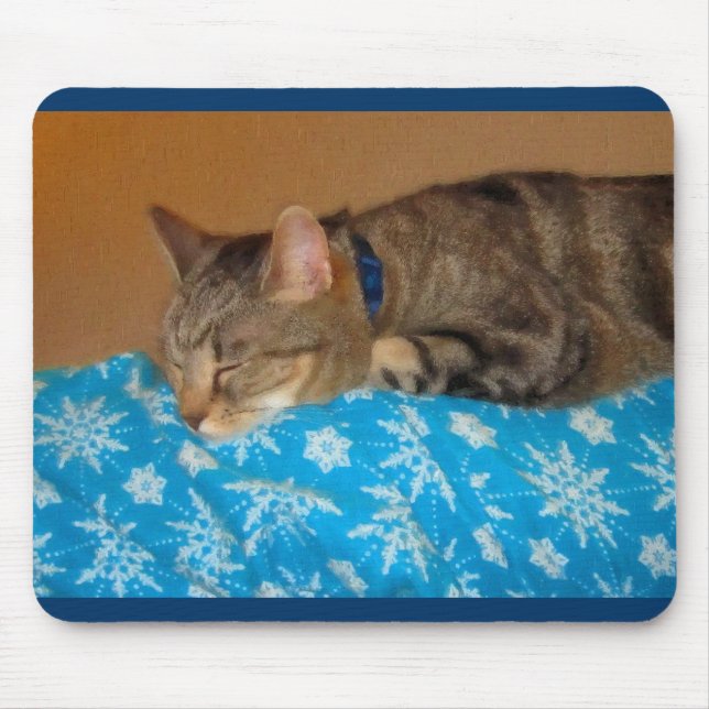 Nap Time For Indigo Mouse Pad (Front)