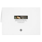 Nap Time (Fox & child) Cards (Back Horizontal)