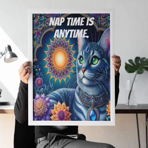 Nap time is anytime poster