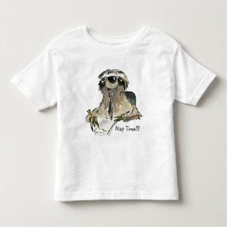 Nap Time Sloth Toddler T shirt