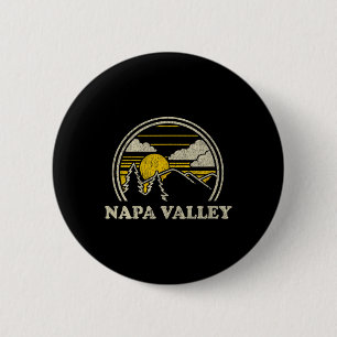 Napa Valley California Ca T Shirt Vintage Hiking M Button