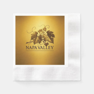 Napa Valley California Event Party Napkins