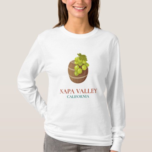 Napa Valley _ California Long Sleeve T_Shirt