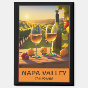 Napa Valley California Magnet