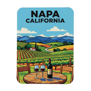 Napa Valley California Magnet