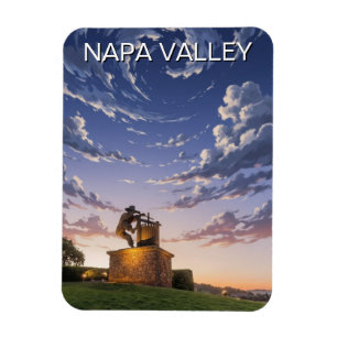 Napa Valley California Magnet
