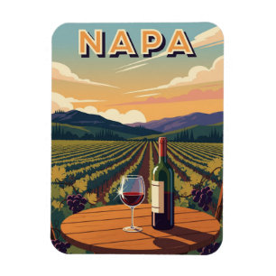 Napa Valley California Magnet