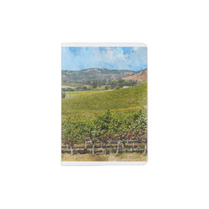 Napa Valley California Passport Holder