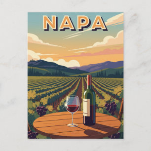 Napa Valley California Postcard