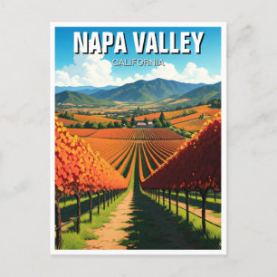 Napa Valley California Postcard