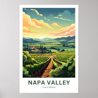Napa Valley California Travel Print