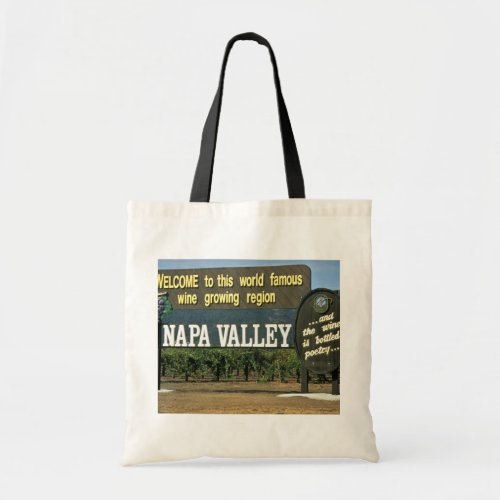 Napa Valley California USA Tote Bag