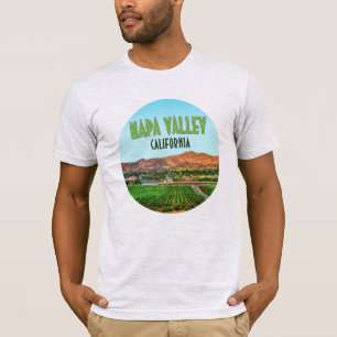 Napa Valley California Vineyard Vintage T-Shirt