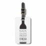 Napa Valley Cities Wine Bottle Luggage Tag