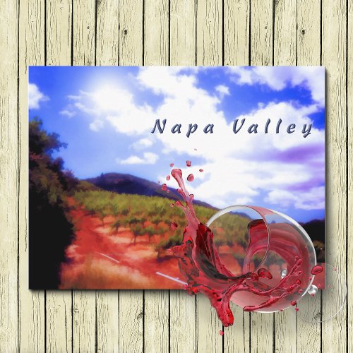 Napa Valley Postcard