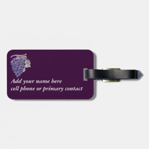 Napa Valley VIneyard Luggage Tag