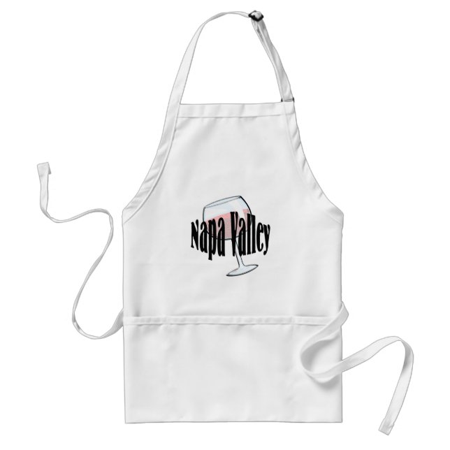 Napa Valley Wine Adult Apron (Front)