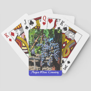 Napa Valley Wine Country Vineyard Playing Cards