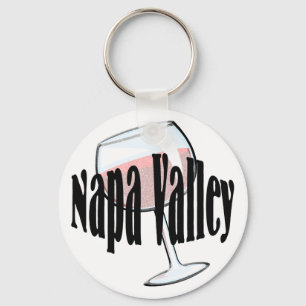 Napa Valley Wine Keychain