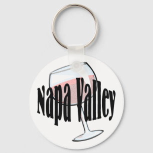 Napa Valley Wine Keychain