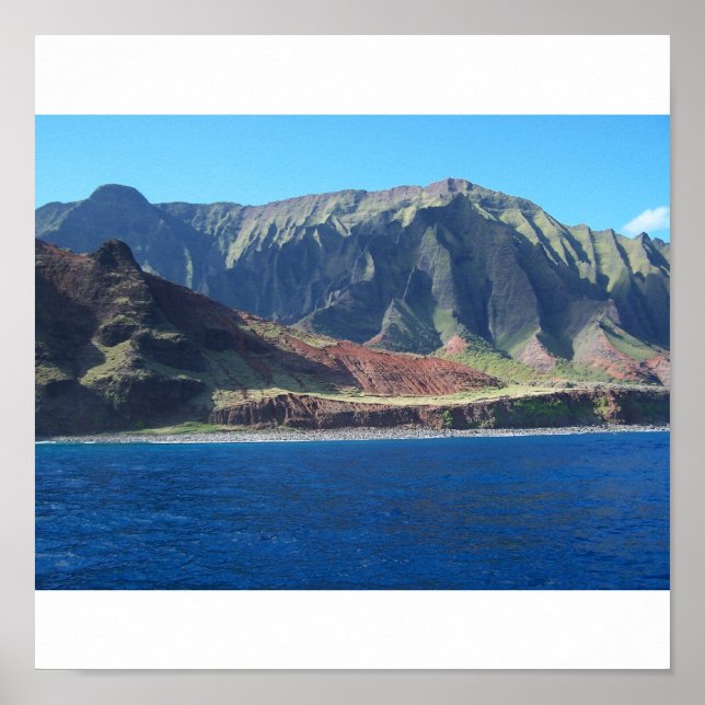 Napali Coast, Hawaii Poster (Front)