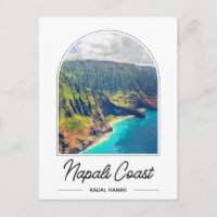 Napali Coast Kauai Hawaii Postcard
