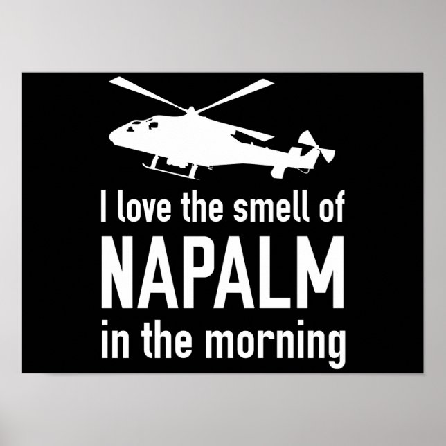 Napalm In The Morning Poster (Front)