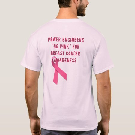 Nape Breast Cancer Awareness T-shirt