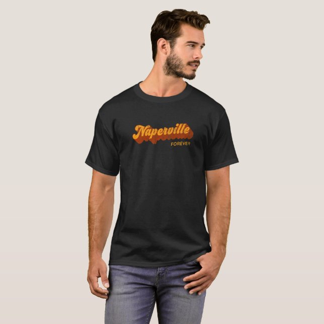 Chicago Mens 773 Forever T-Shirt - I'll Never Move to Naperville