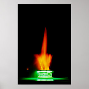 Napier NZ fountain Poster