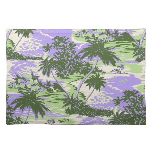Napili Bay Hawaiian Dinner Placemats (Front)