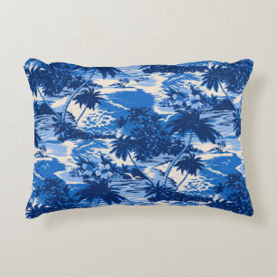 Napili Bay Hawaiian Island Scenic Decorative Pillow