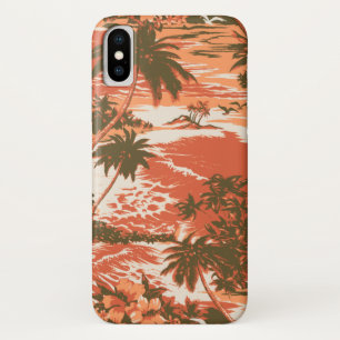 Napili Bay Hawaiian Island Scenic Papaya iPhone X Case