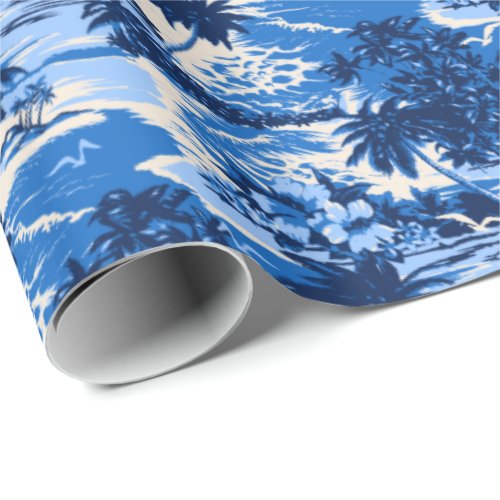 Napili Bay Hawaiian Scenic Wrapping Paper