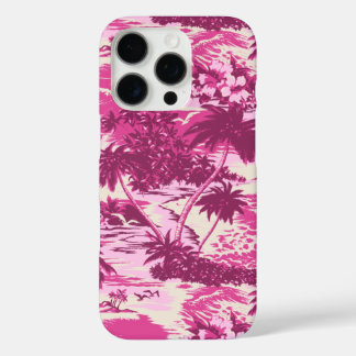Napili Bay Hawaiian Tropical Pink iPhone 16 Pro Case