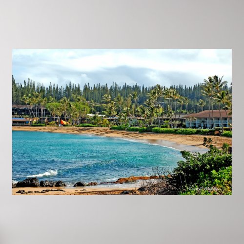 Napili Bay Maui Poster