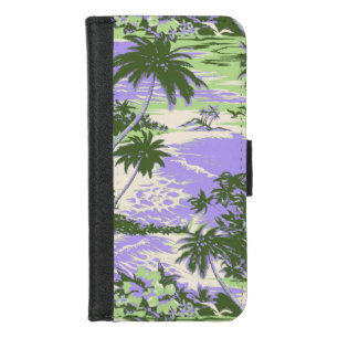 Napili Bay Scenic Hawaiian Wallet iPhone Case