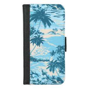 Napili Bay Scenic Hawaiian Wallet iPhone Case