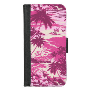 Napili Bay Scenic Hawaiian Wallet iPhone Case