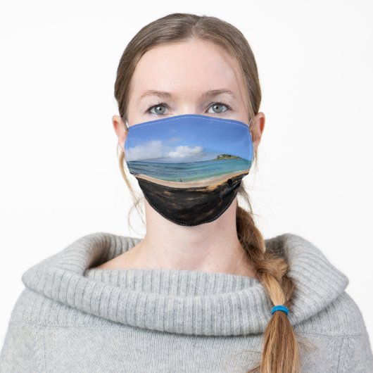 Napili Beach Maui Face Mask (Worn)