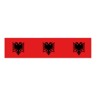 Napkin Band with flag of Albania