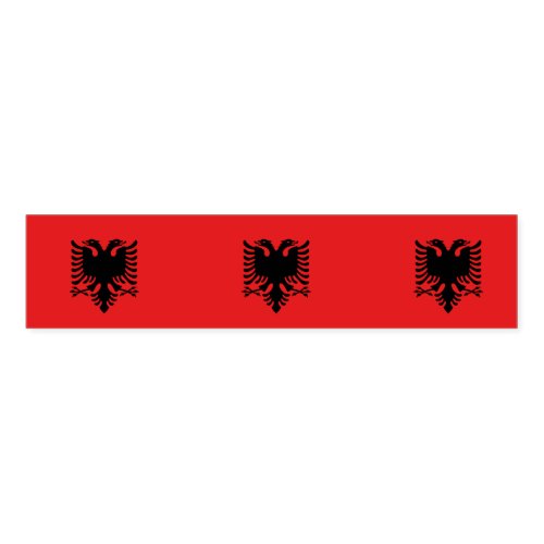 Napkin Band with flag of Albania