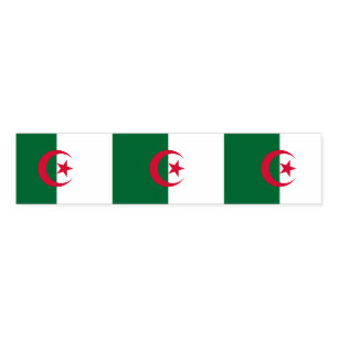 Napkin Band with flag of Algeria
