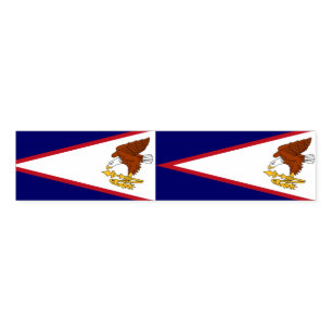 Napkin Band with flag of American Samoa, USA