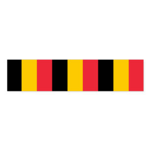 Napkin Band with flag of Belgium
