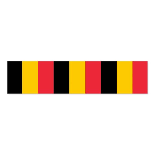 Napkin Band with flag of Belgium